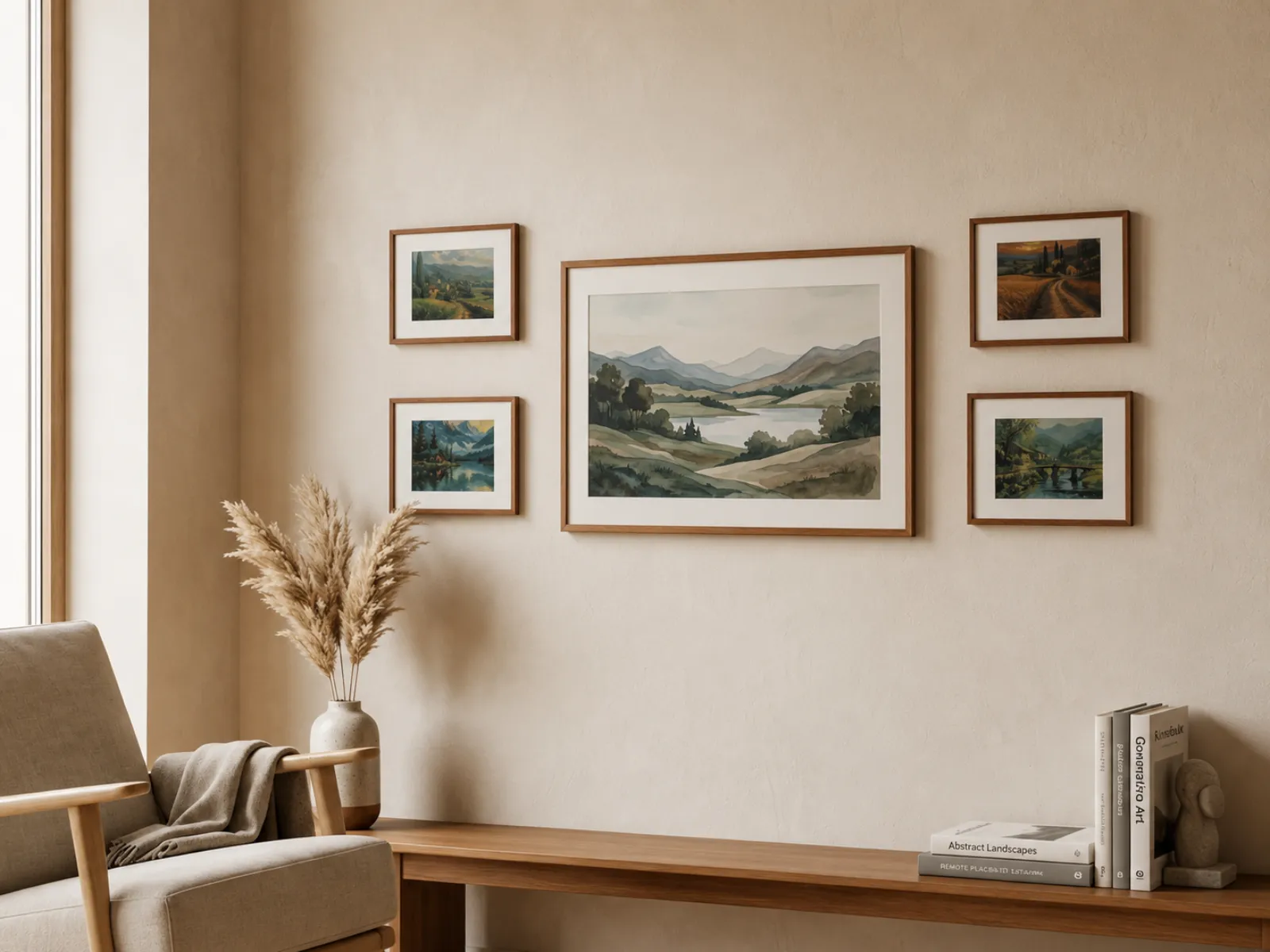Aurevian Canvas in a calm interior
